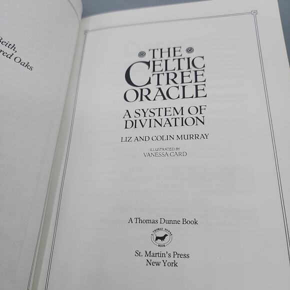 The Celtic Tree Oracle System of Divination First US Edition Hardcover - Picture 6 of 16